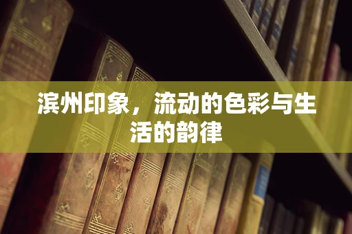 滨州印象，流动的色彩与生活的韵律