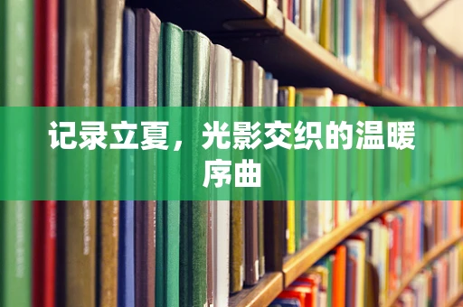 记录立夏，光影交织的温暖序曲