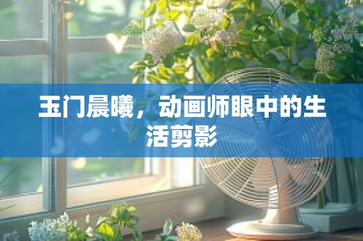 玉门晨曦，动画师眼中的生活剪影