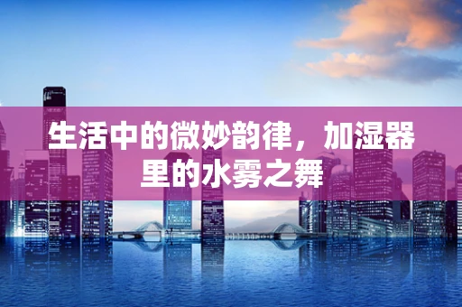 生活中的微妙韵律，加湿器里的水雾之舞