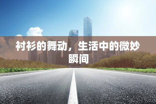 衬衫的舞动，生活中的微妙瞬间