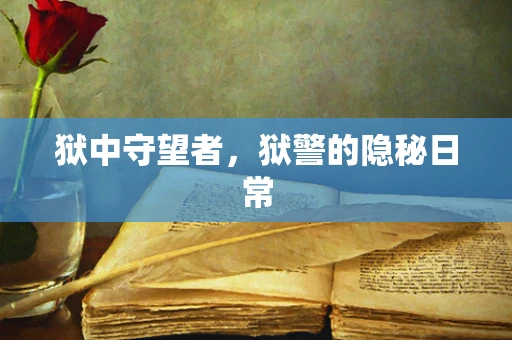 狱中守望者，狱警的隐秘日常