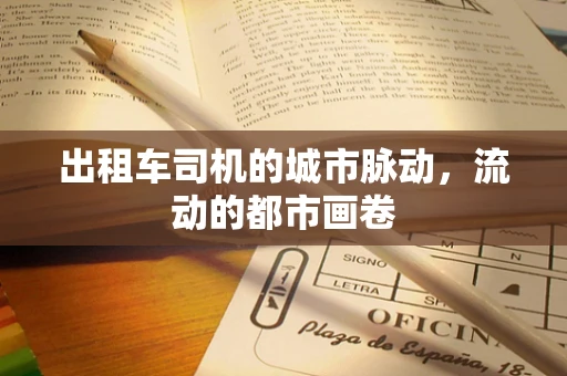 出租车司机的城市脉动，流动的都市画卷