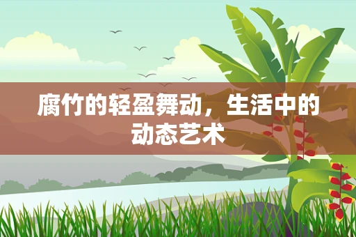腐竹的轻盈舞动，生活中的动态艺术