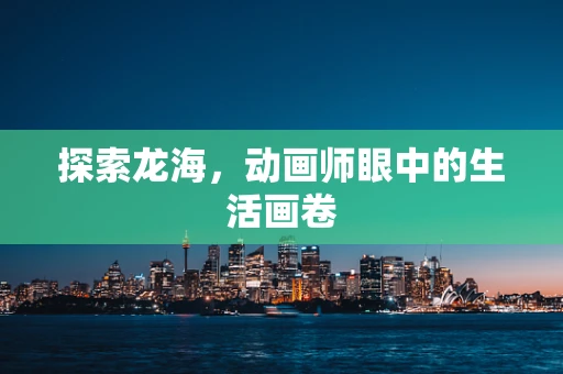 探索龙海，动画师眼中的生活画卷