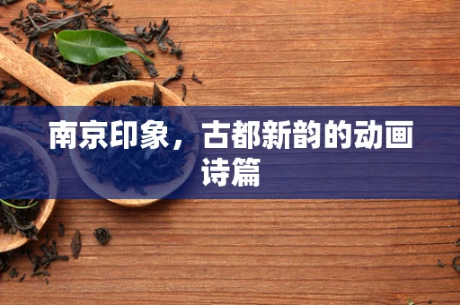 南京印象，古都新韵的动画诗篇