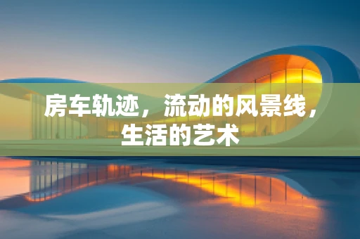 房车轨迹，流动的风景线，生活的艺术
