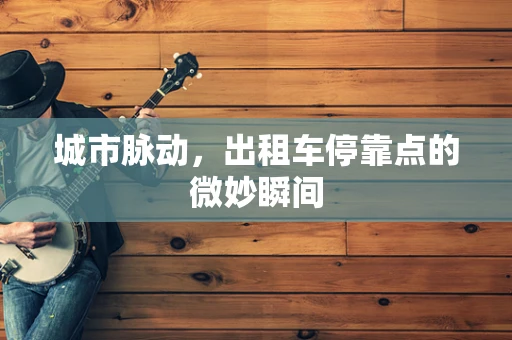 城市脉动，出租车停靠点的微妙瞬间