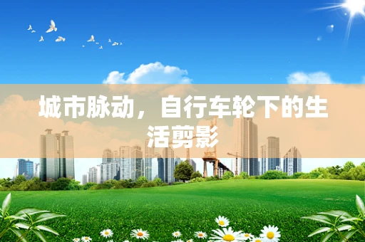 城市脉动，自行车轮下的生活剪影