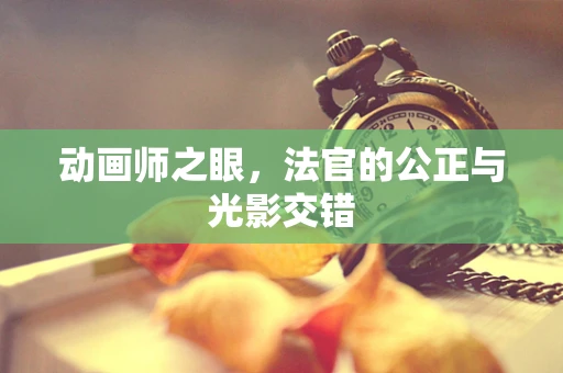 动画师之眼，法官的公正与光影交错