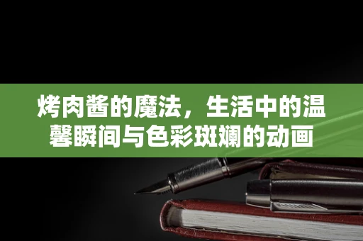 烤肉酱的魔法，生活中的温馨瞬间与色彩斑斓的动画