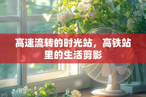 高速流转的时光站，高铁站里的生活剪影
