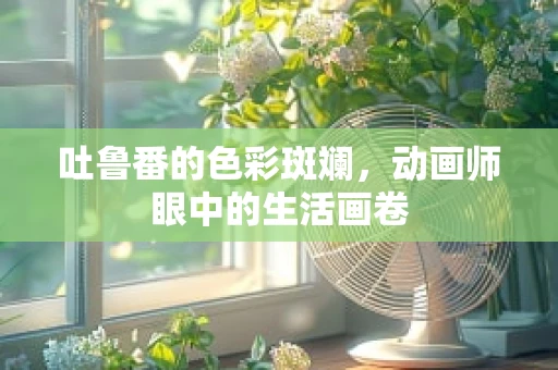 吐鲁番的色彩斑斓，动画师眼中的生活画卷