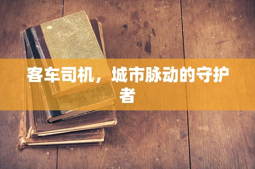 客车司机，城市脉动的守护者