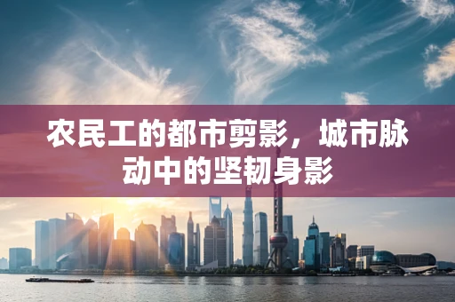 农民工的都市剪影，城市脉动中的坚韧身影