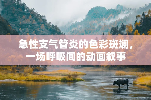 急性支气管炎的色彩斑斓，一场呼吸间的动画叙事