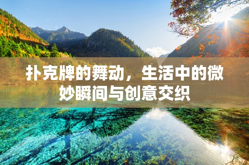 扑克牌的舞动，生活中的微妙瞬间与创意交织
