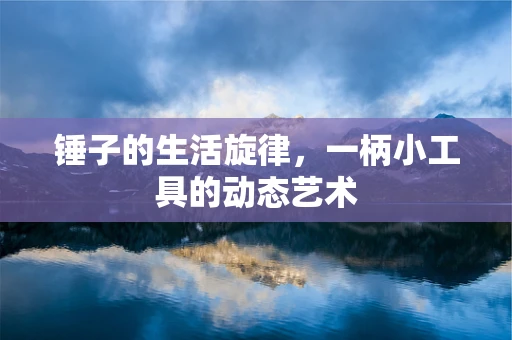 锤子的生活旋律，一柄小工具的动态艺术