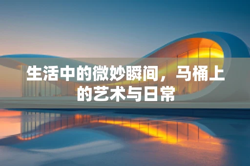 生活中的微妙瞬间，马桶上的艺术与日常