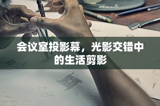 会议室投影幕，光影交错中的生活剪影