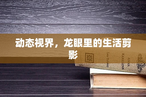 动态视界，龙眼里的生活剪影