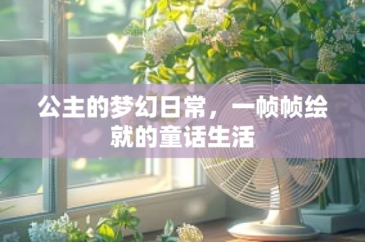 公主的梦幻日常，一帧帧绘就的童话生活