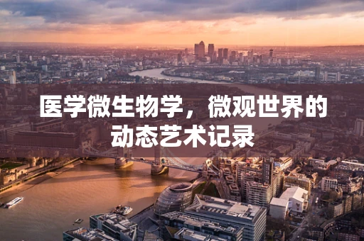 医学微生物学，微观世界的动态艺术记录
