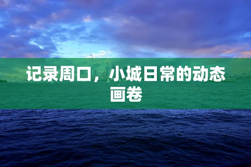 记录周口，小城日常的动态画卷