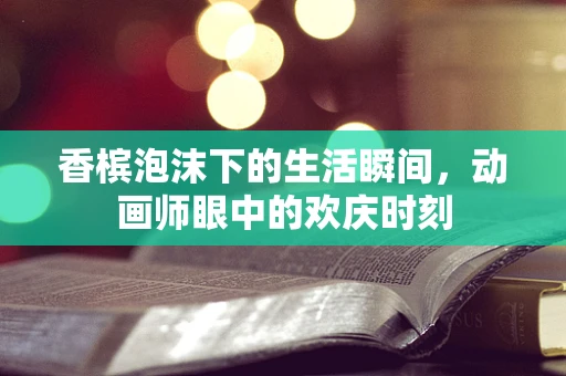 香槟泡沫下的生活瞬间，动画师眼中的欢庆时刻