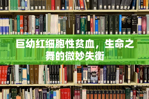 巨幼红细胞性贫血，生命之舞的微妙失衡