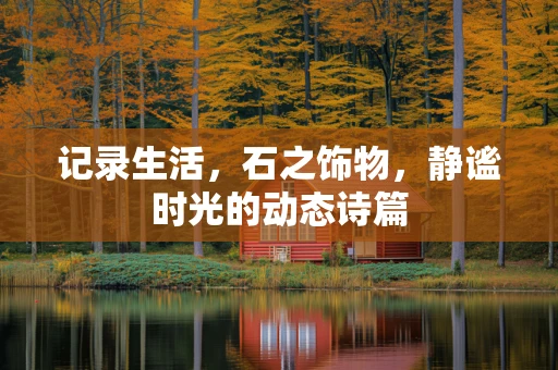 记录生活，石之饰物，静谧时光的动态诗篇