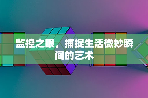 监控之眼，捕捉生活微妙瞬间的艺术