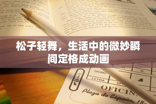 松子轻舞，生活中的微妙瞬间定格成动画