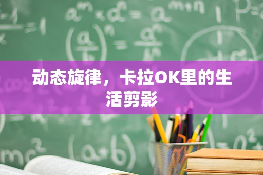 动态旋律，卡拉OK里的生活剪影