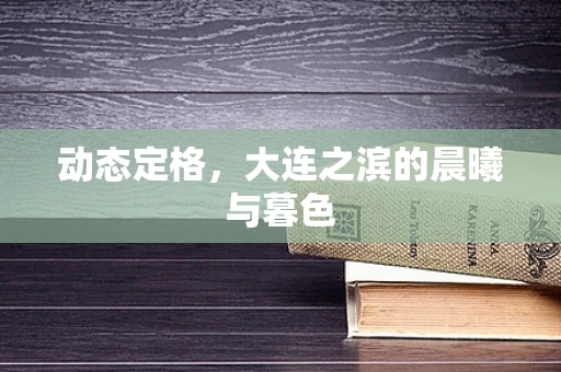 动态定格，大连之滨的晨曦与暮色
