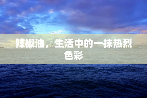 辣椒油，生活中的一抹热烈色彩
