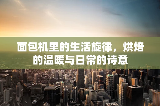 面包机里的生活旋律，烘焙的温暖与日常的诗意