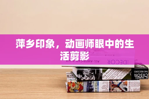 萍乡印象，动画师眼中的生活剪影