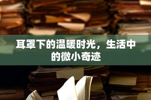 耳罩下的温暖时光，生活中的微小奇迹
