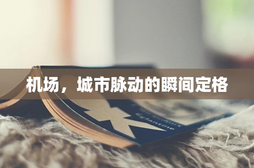 机场，城市脉动的瞬间定格