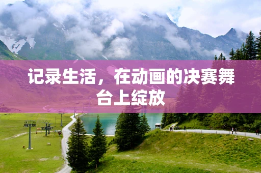 记录生活，在动画的决赛舞台上绽放