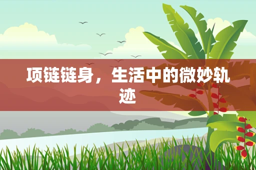 项链链身，生活中的微妙轨迹