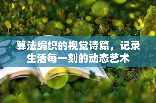 算法编织的视觉诗篇，记录生活每一刻的动态艺术