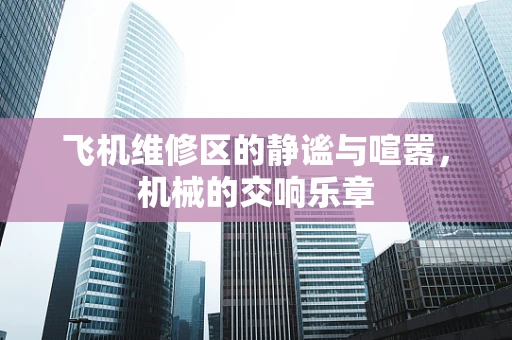 飞机维修区的静谧与喧嚣，机械的交响乐章