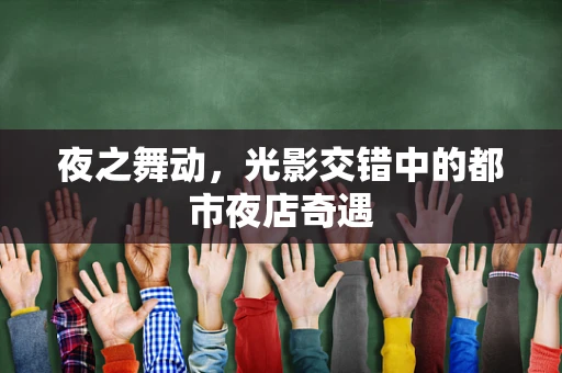 夜之舞动，光影交错中的都市夜店奇遇