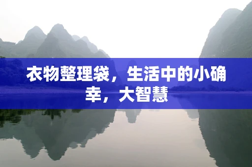 衣物整理袋，生活中的小确幸，大智慧