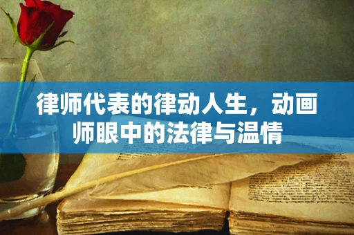 律师代表的律动人生，动画师眼中的法律与温情