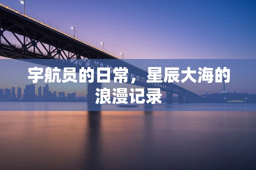 宇航员的日常，星辰大海的浪漫记录