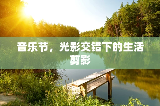 音乐节，光影交错下的生活剪影