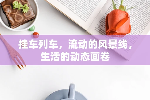 挂车列车，流动的风景线，生活的动态画卷